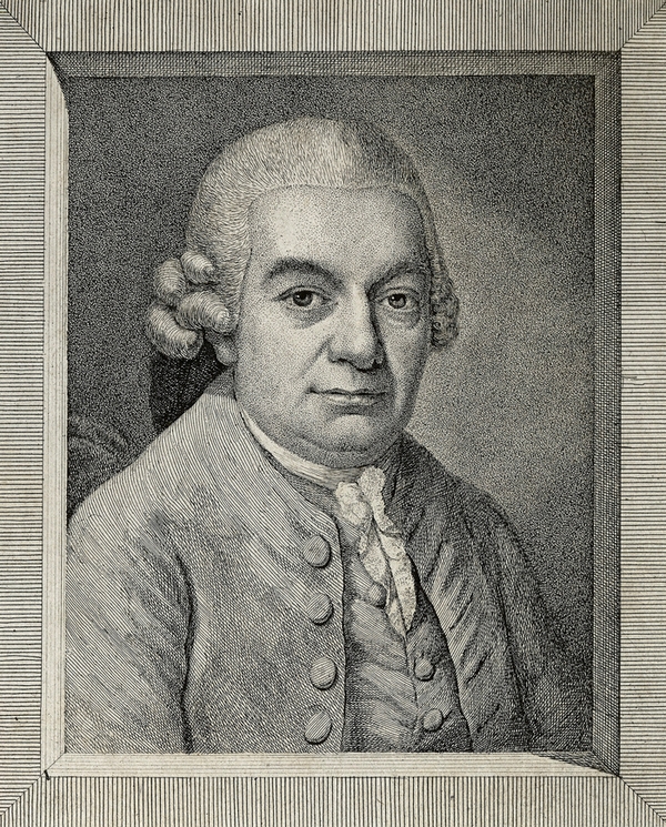 Portrait of Carl Philip Emanual Bach