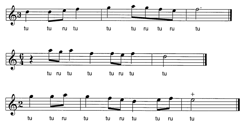 musical example 13
